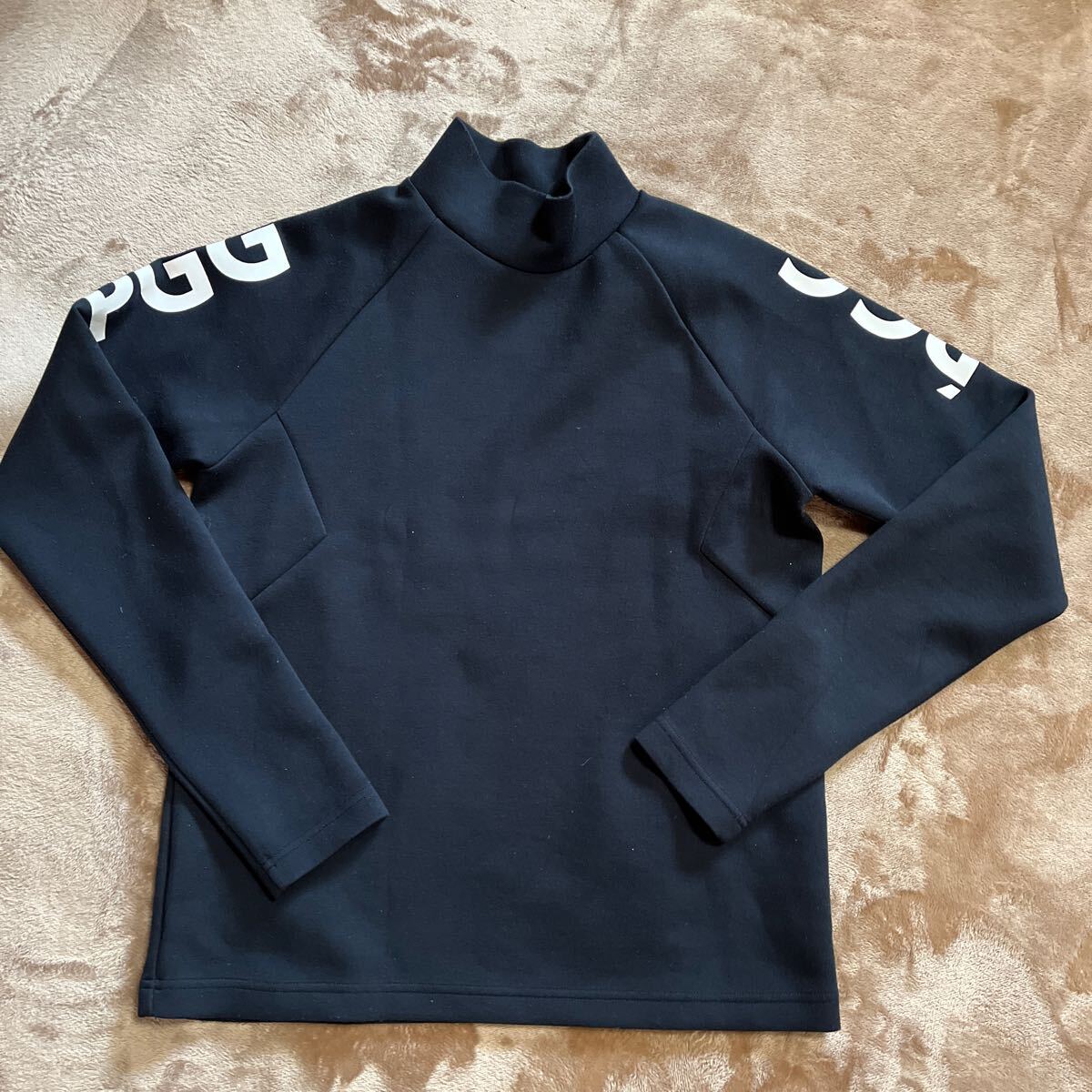 中古正規品 PGG パーリーゲイツ サイズ5 厚手 ダンボール素材 モック 