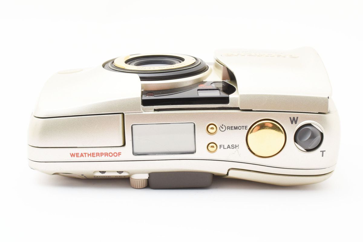 実用品Olympus オリンパス μ[mju:] Zoom 105 Deluxe コンパクト