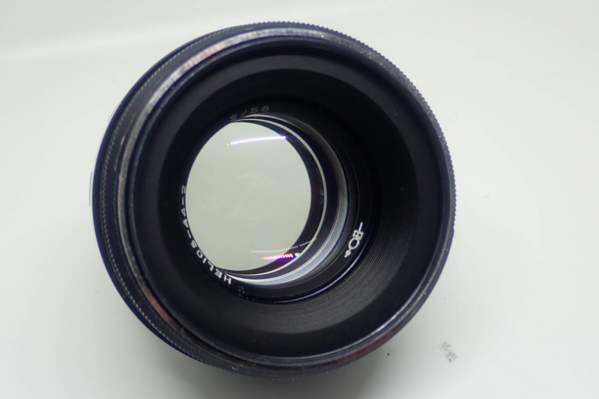 動作確認済み HELIOS-44-2 ヘリオス 44－2 58mm F2 M42マウント