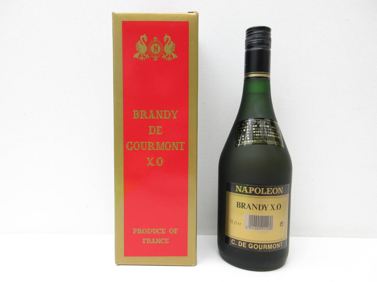 6824 酒祭 洋酒祭 DE GOURMONT グルモン ナポレオン BRANDY XO