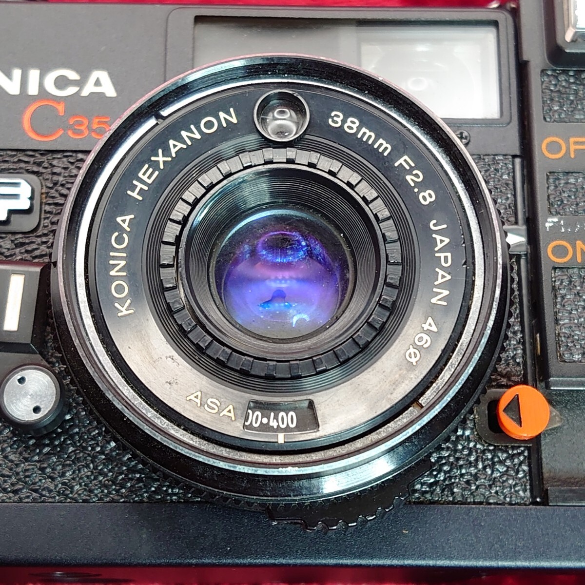 C35 Konica - | KONICA EF flash camera] my Automatic Flashmatic 