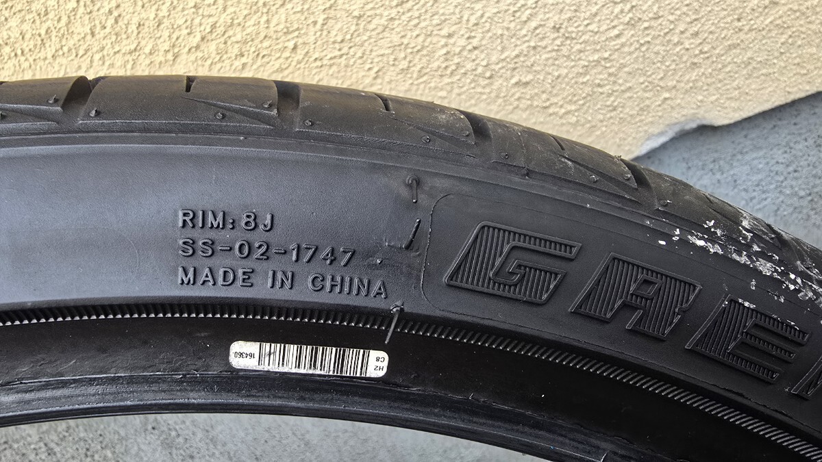 GRENLANDER 225/35ZR20 90W XL 4本セット 中古車外し パンク修理歴なし