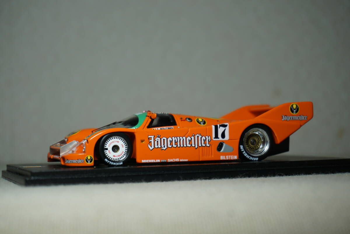 1/43 スパ 優勝 spark Porsche 962C #17 1986 WEC Spa 1000km winner