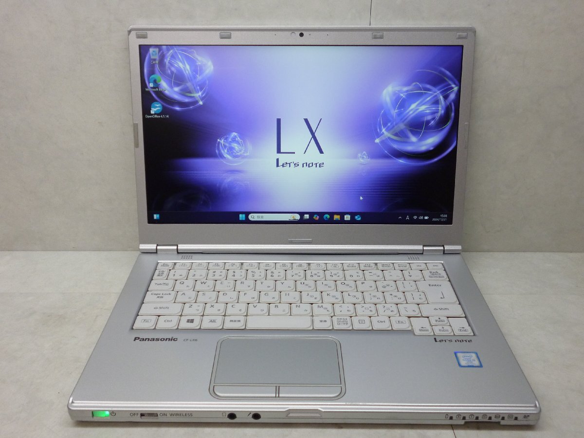 CF-LX6RDPVS note Panasonic office CF-LX6 軽量 ☆1円☆第7世代.CF-