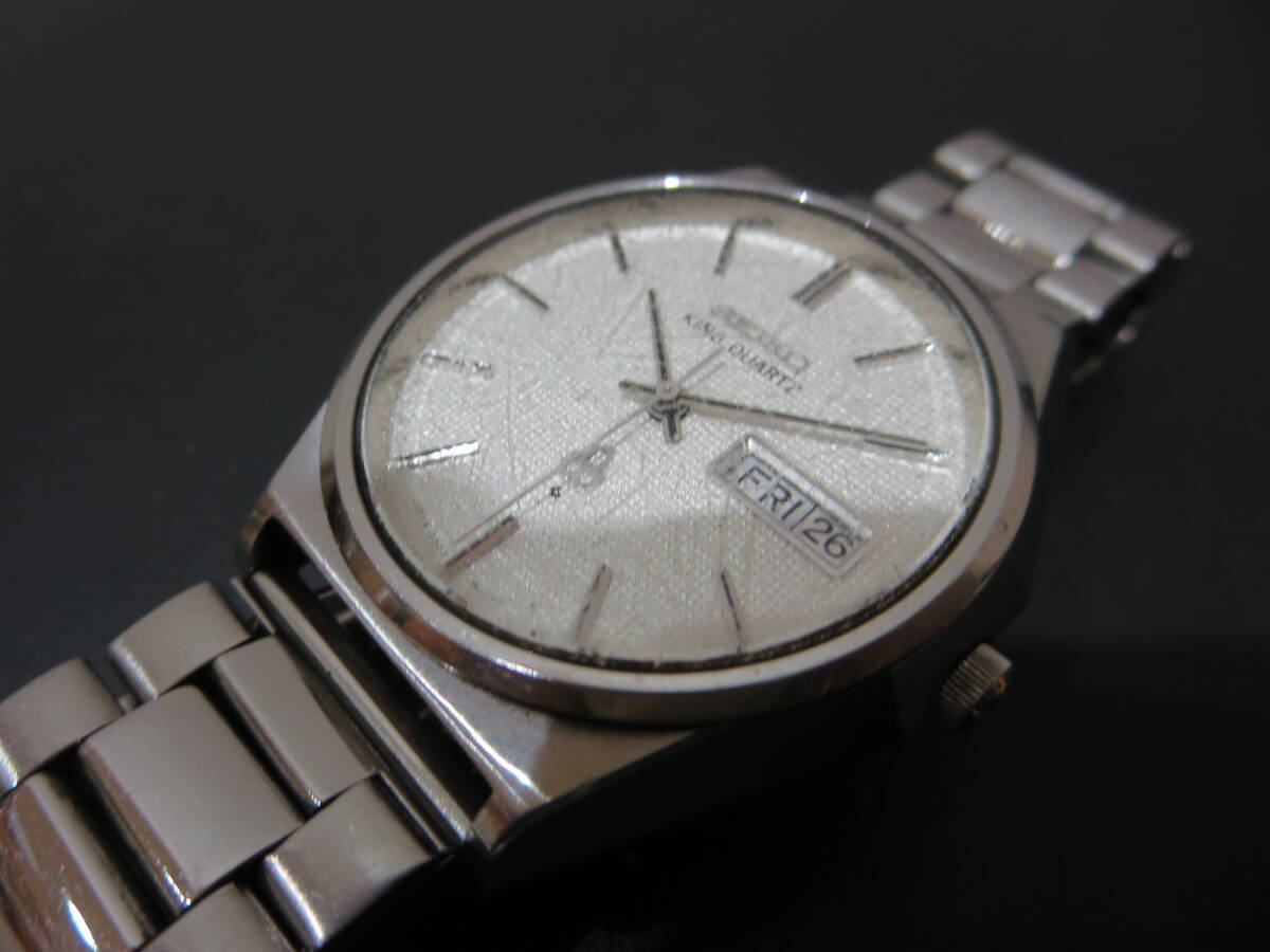 #40990　動作未確認　SEIKO　KING QUARTZ セイコー　キングクオーツ　4823-8050　腕時計_3