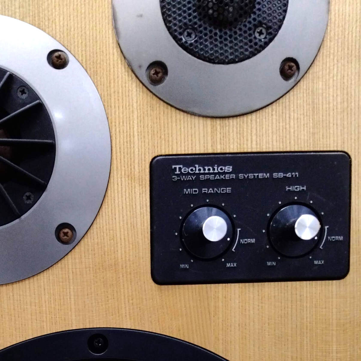 Technics SB-411 テクニクス - スピーカーペア テク スピーカー