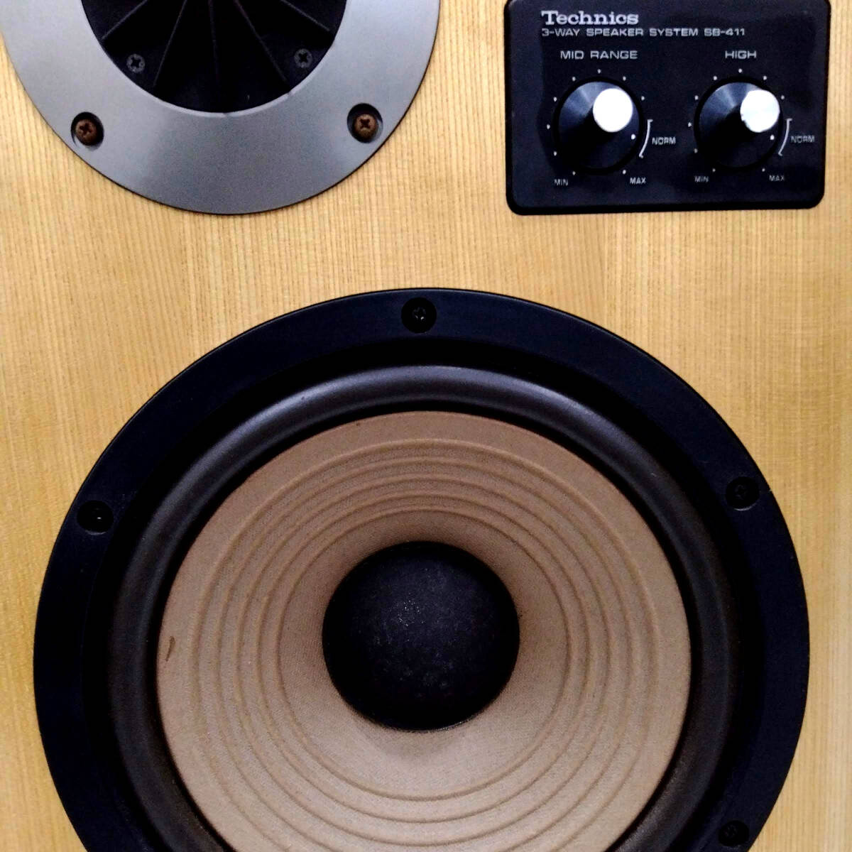 Technics SB-411 3-wayスピーカー Technics SB-411 テクニクス - スピーカーペア テク スピーカー