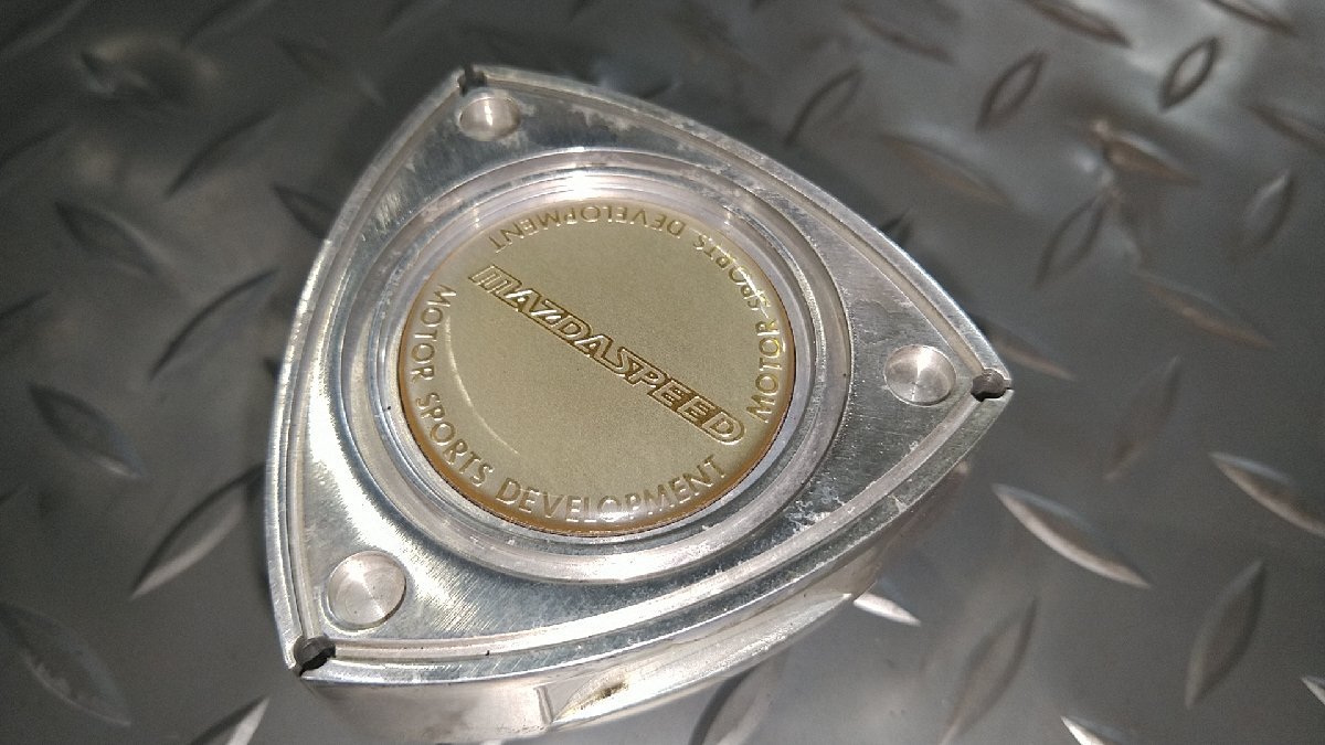 純正OP　マツダスピード　RX-8　SE3P　オイルフィラーキャップ/オイルキャップ　ロータリー型 | アルミエンジンオイルキャップ オイルフィラーキャップ Online Catalog &frasl;