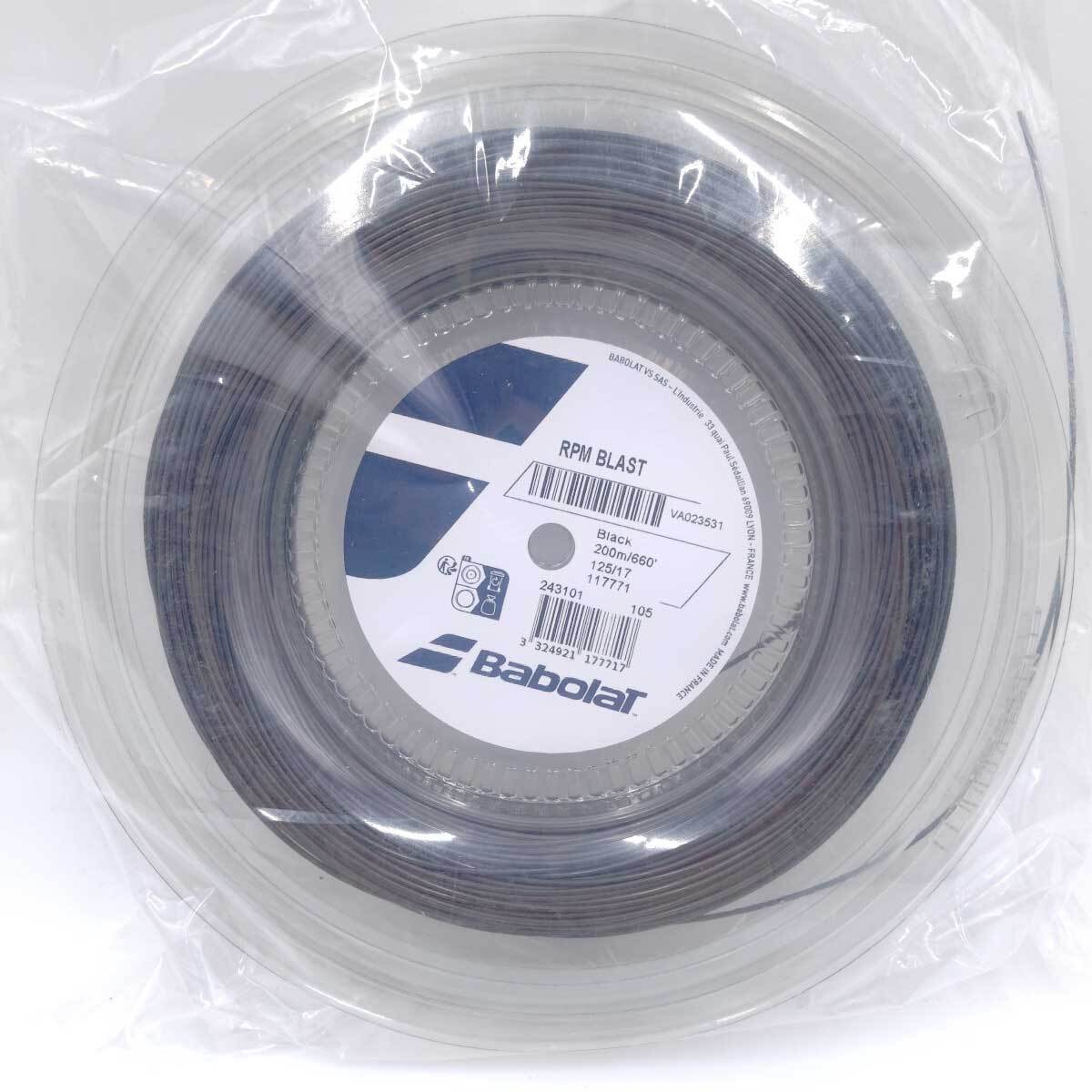 送料無料）バボラ (Babolat) テニス用ストリング ガット RPM BLAST125