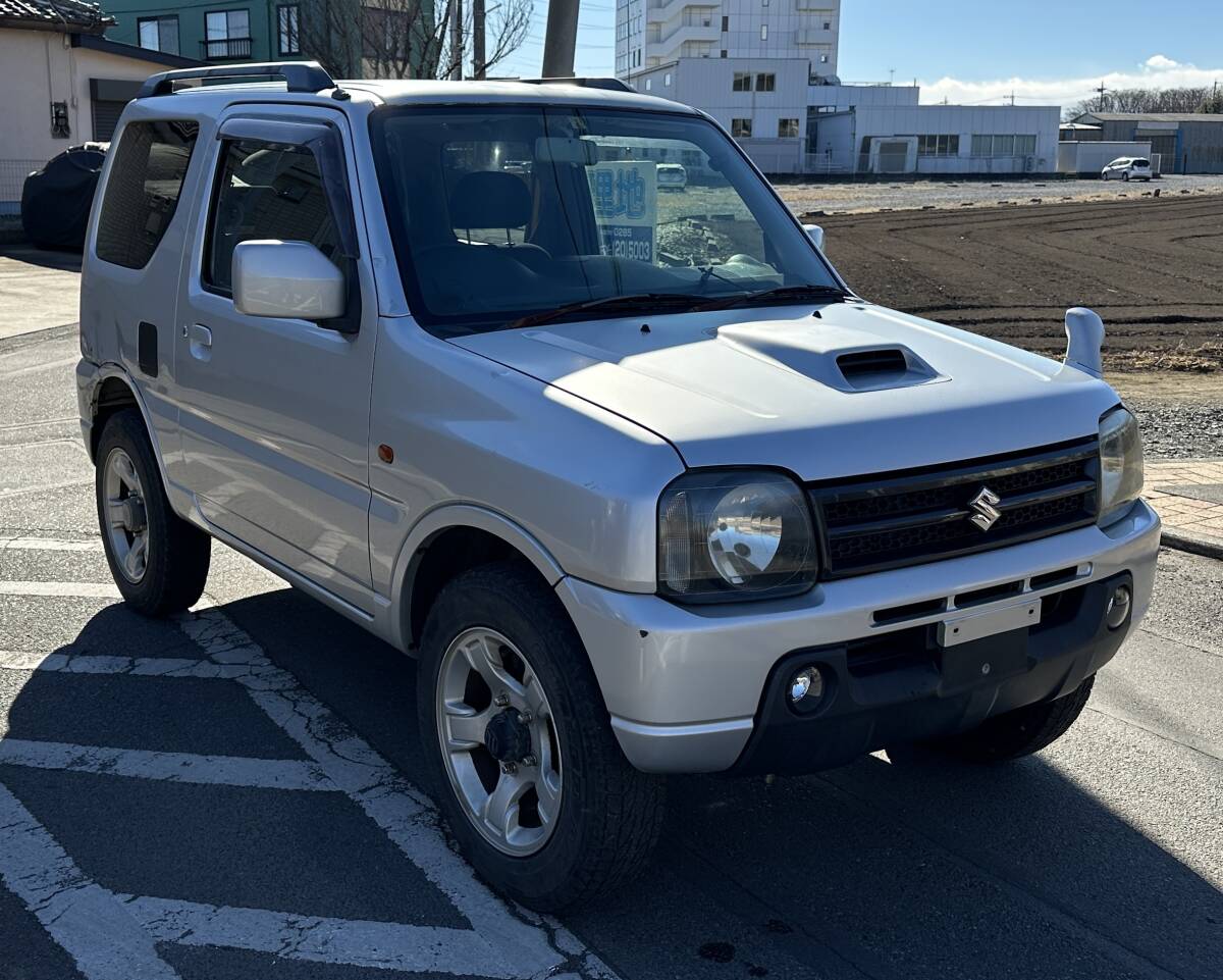 年式平成17年スズキジムニーJB23W インタークーラーターボ4WD 一時抹消 