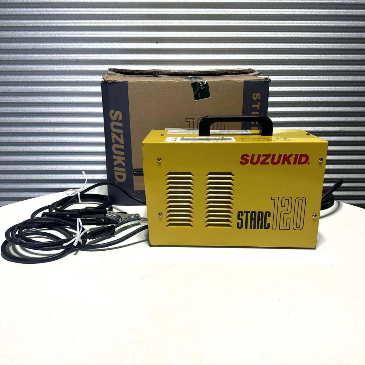 中古 SUZUKID スズキッド 交流アーク溶接機 STARC120 SSC-122 通電確認 