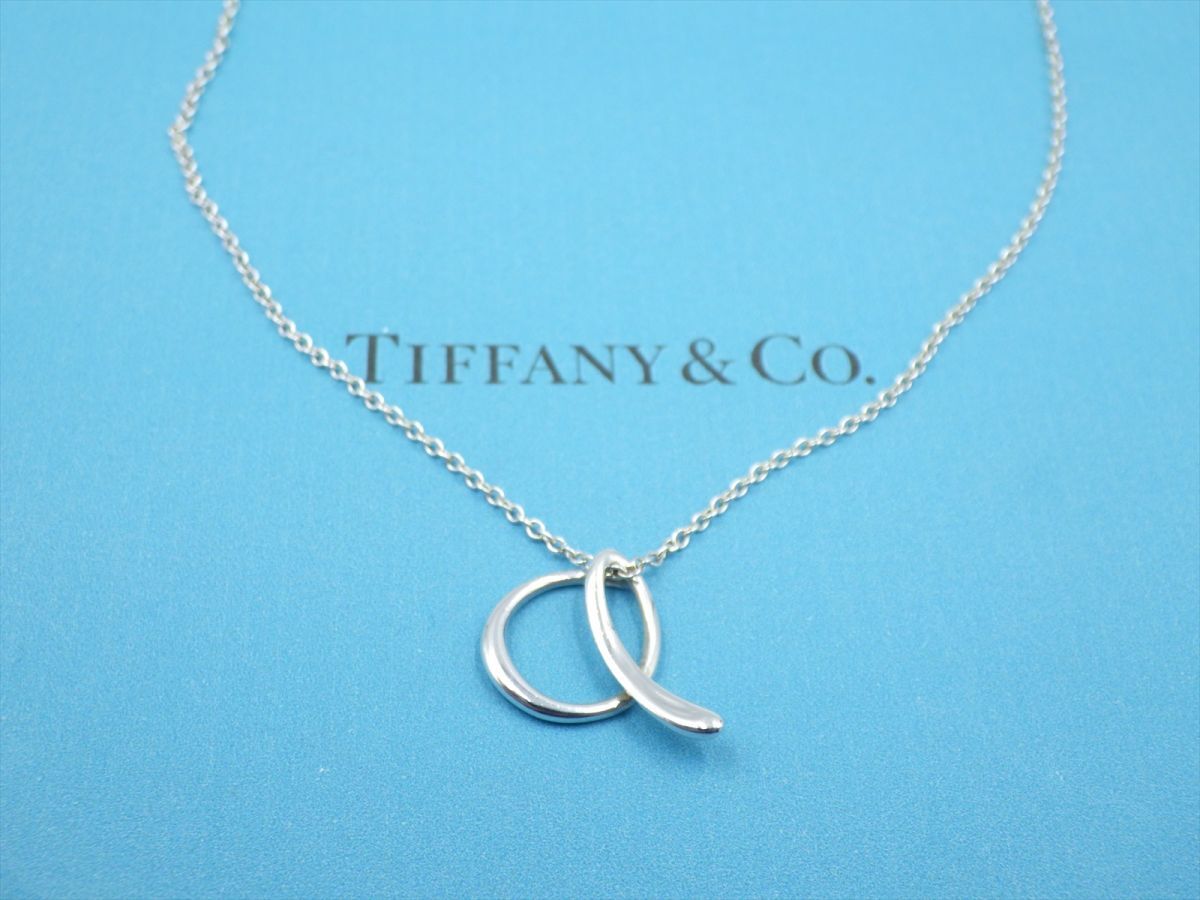 362726【1円スタート】TIFFANY&Co. ティファニー イニシャル a 925