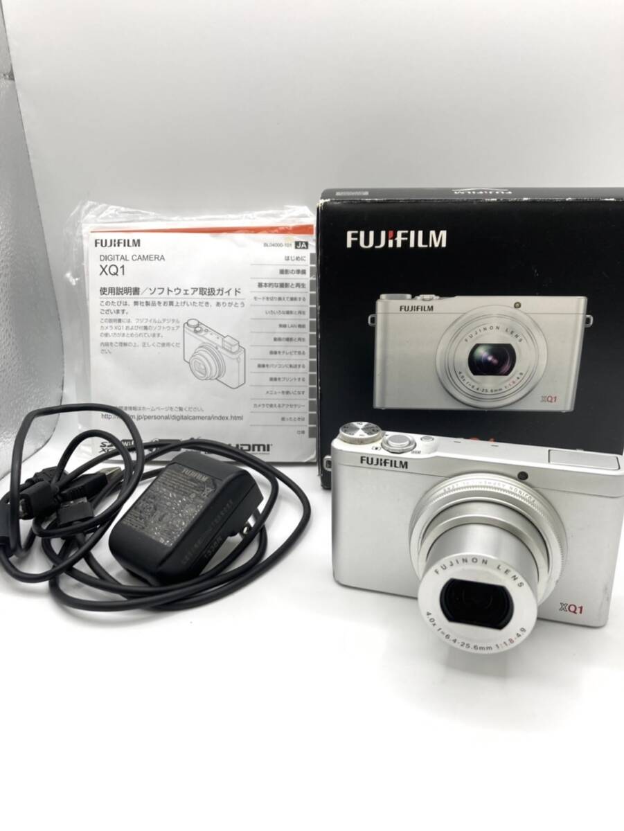 FUJIFILM デジタルカメラ XQ1 シルバー F FX-XQ1S 富士フイルム