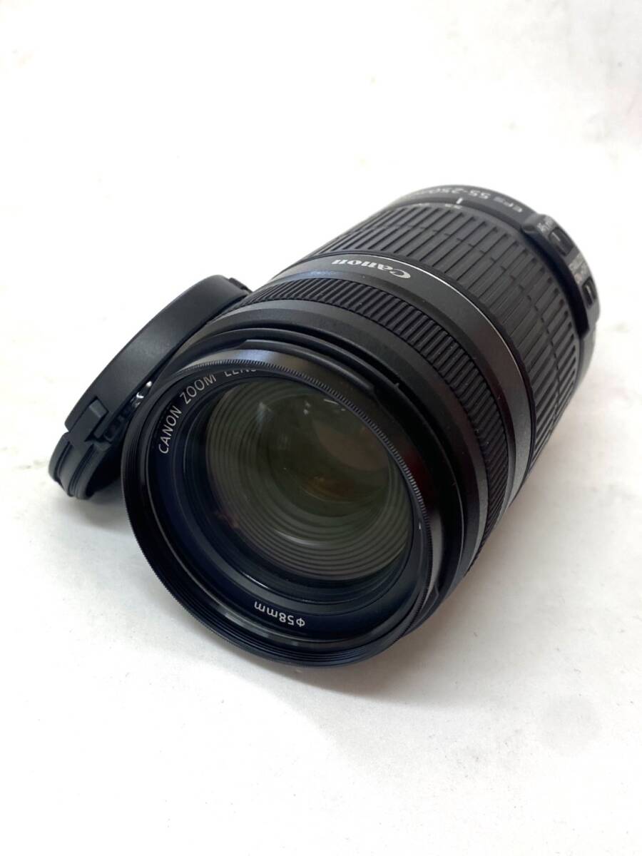 美品 Canon キヤノン EF-S 55-250mm F4-5.6 IS II カメラ用 レンズ