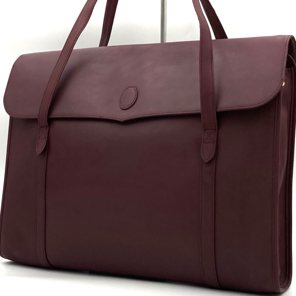 1円 【超人気】 Cartier カルティエ ビジネスバッグ ブリーフケース 