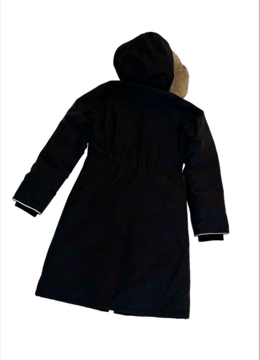 CANADA GOOSE カナダグース コヨーテファー ダウンジャケット ブラック 