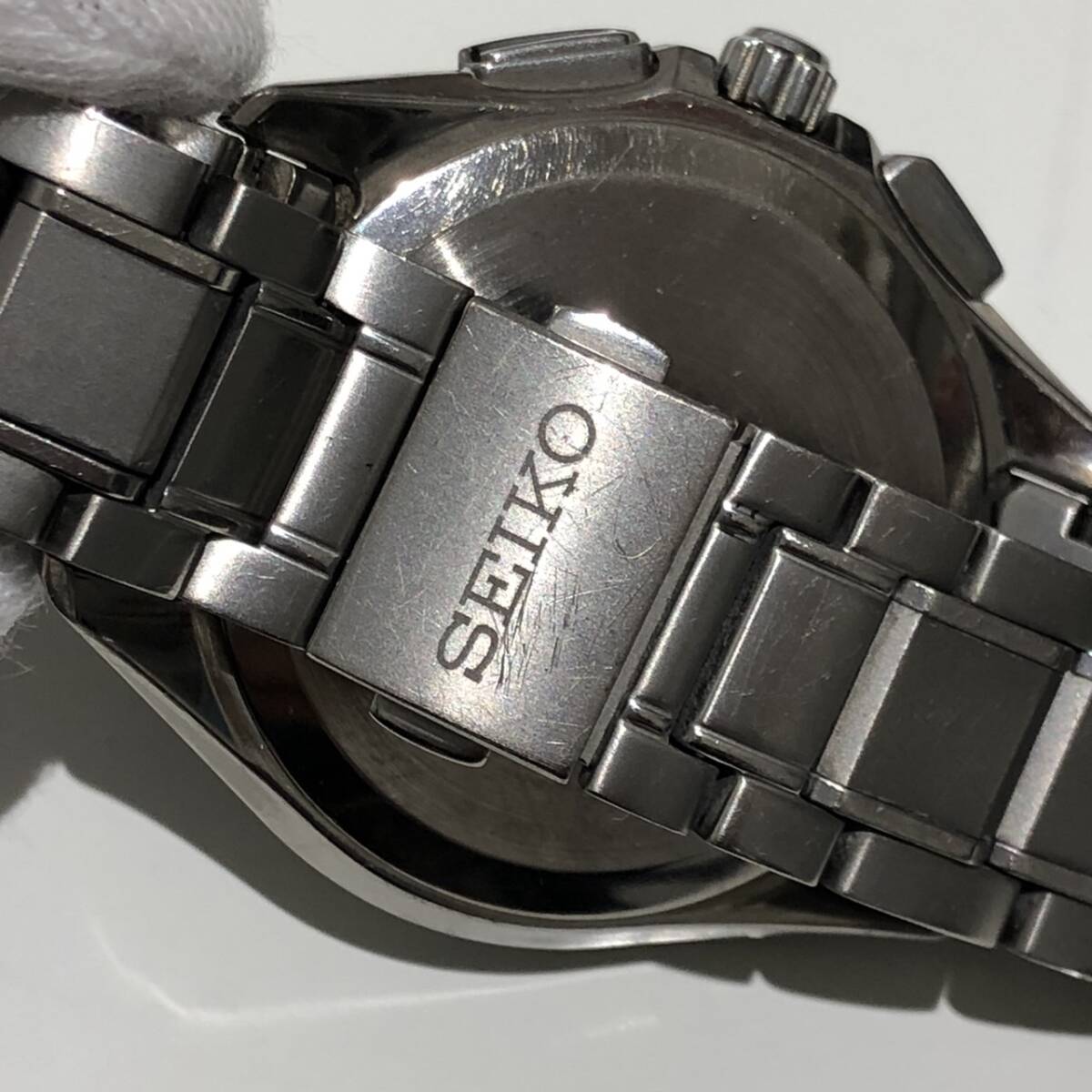 32800☆ジャンク SEIKO セイコー ブライツ 8B63-0AA0 ソーラー電波 