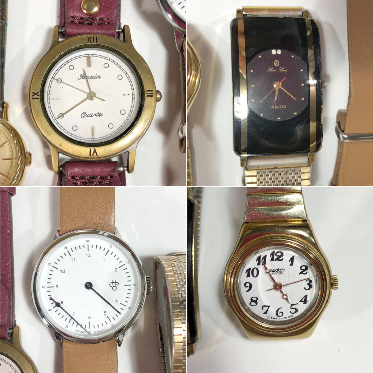美品ですがジャンク品【SEIKOセイコー／agnes bアニエスベー／SWATCH スウォッチ等　計8点レディース腕時計／直せる方／部品取り】_3