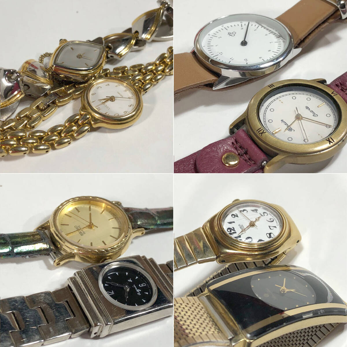 美品ですがジャンク品【SEIKOセイコー／agnes bアニエスベー／SWATCH スウォッチ等　計8点レディース腕時計／直せる方／部品取り】_7
