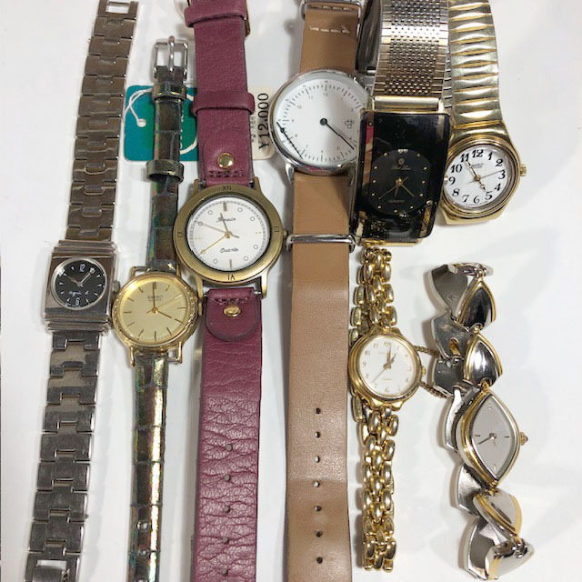 美品ですがジャンク品【SEIKOセイコー／agnes bアニエスベー／SWATCH スウォッチ等　計8点レディース腕時計／直せる方／部品取り】_8
