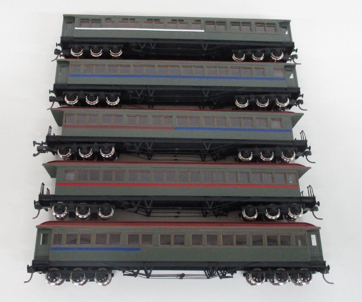 珊瑚模型 古典大系 山陽鉄道の豪華列車 キット組立品 5両セット【加工