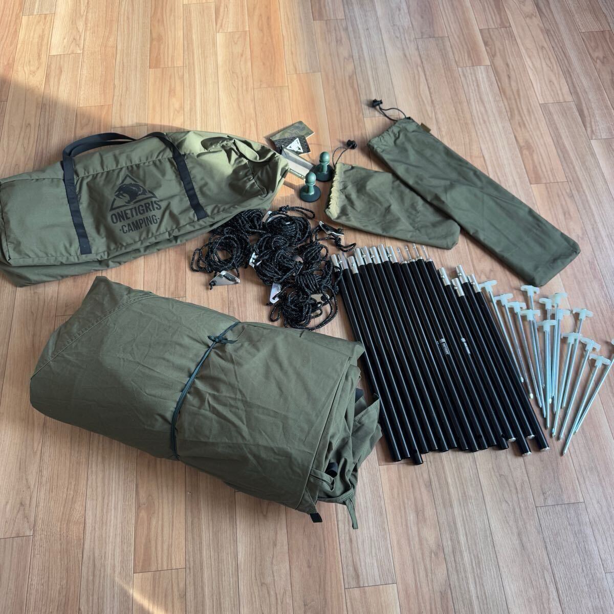 新作入荷，最新作 OneTigris ROC SHIELD パップテント TC軍幕