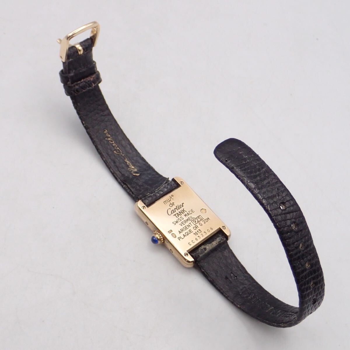 A/え10510/Cartier カルティエ/マストタンク/クオーツ/レディース 