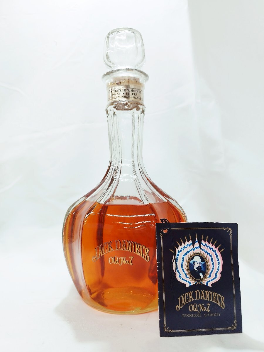 Jack Daniel Old No7 未開栓、古酒、箱なし 未開栓】ジャックダニエル オールドNo.7 ルーズベルト デキャンタ JACK