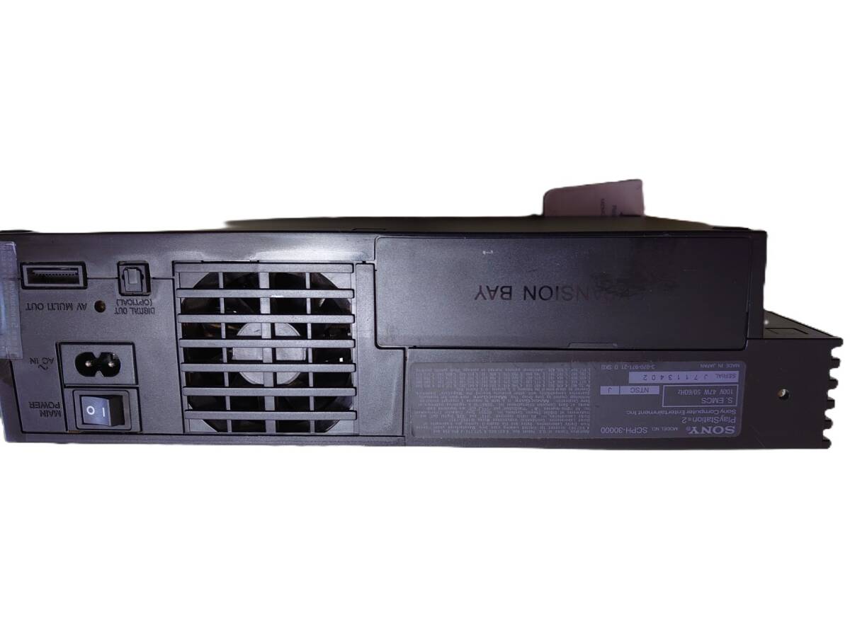 動作OK☆PS2 本体 コントローラー2個セット プレステ2 メモリー