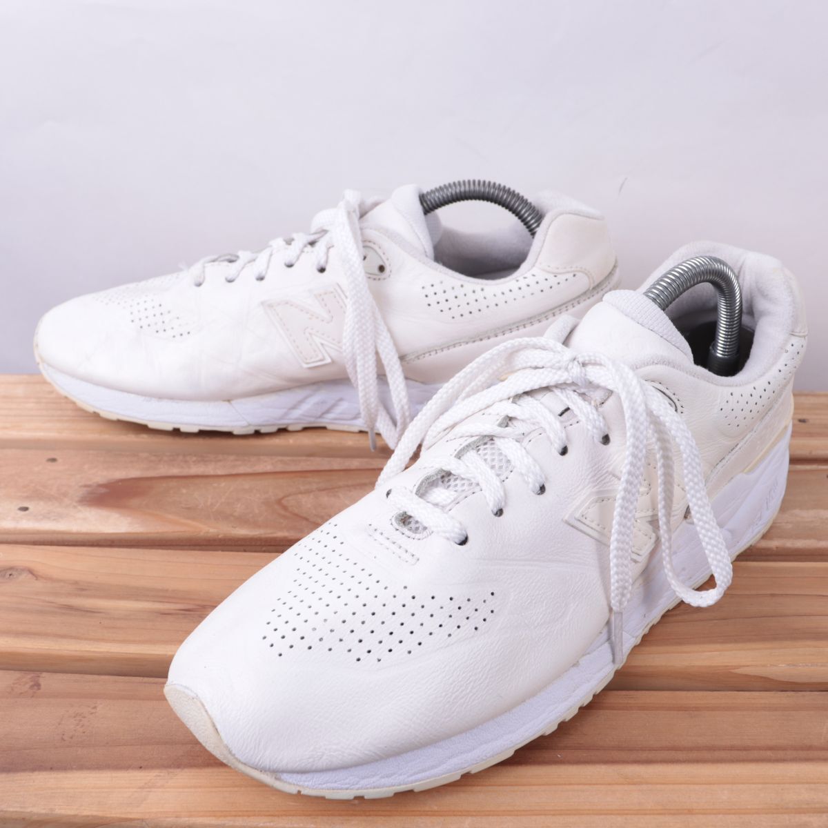 New Balance ニューバランス 26.5cm⁄白 スニーカー ホ Yahoo 