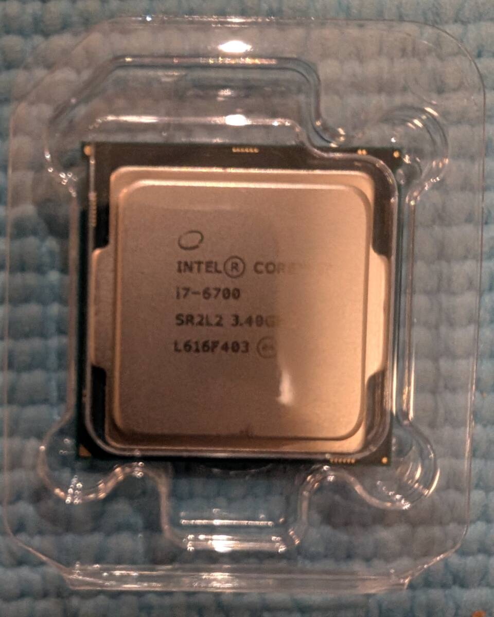 【動作品】CPU Intel Core i7-6700 3.4GHz_3