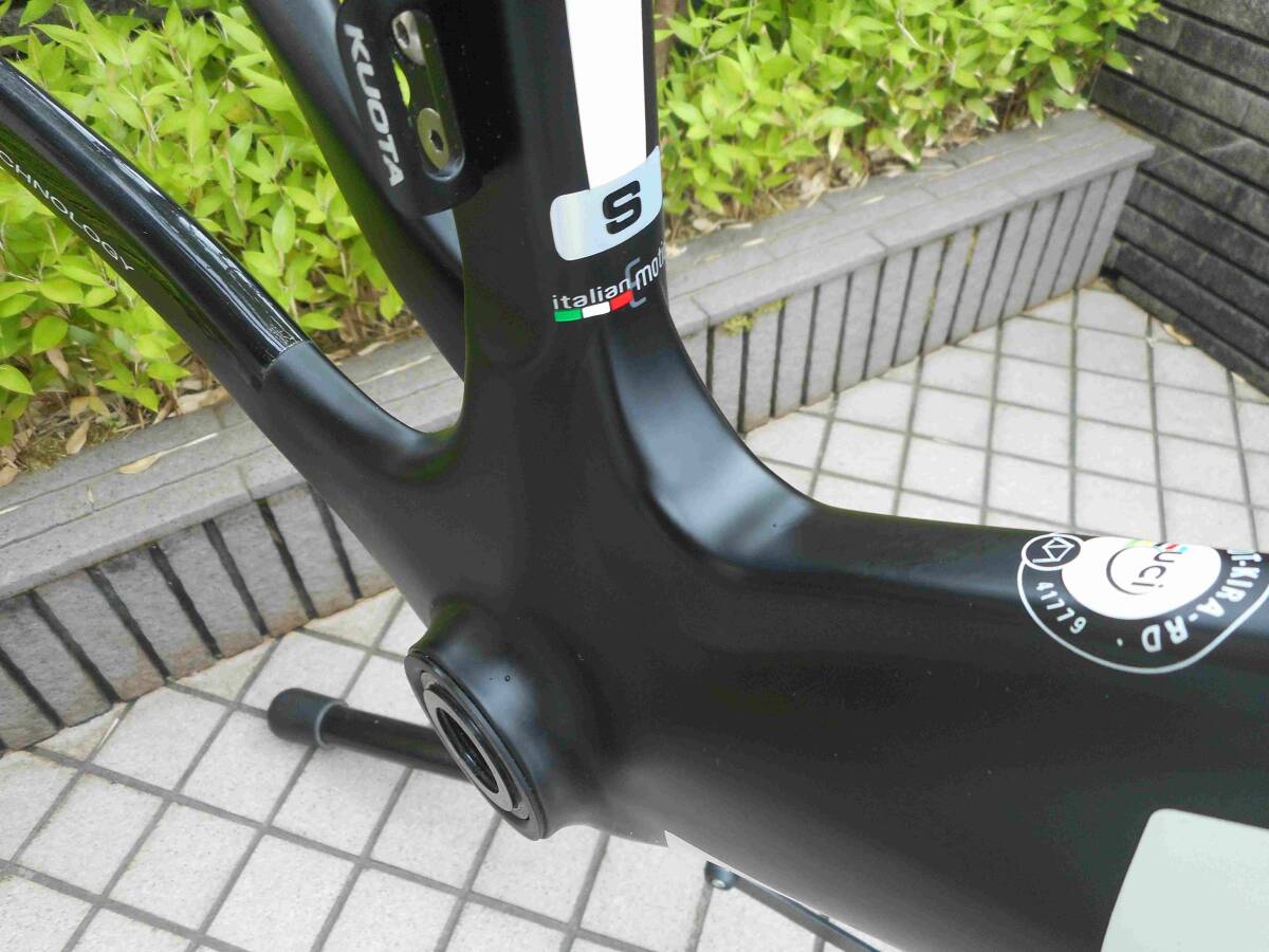 KUOTA KIRAL サイズS 中古 送料込み！ KUOTA KIRAL ロードバイク