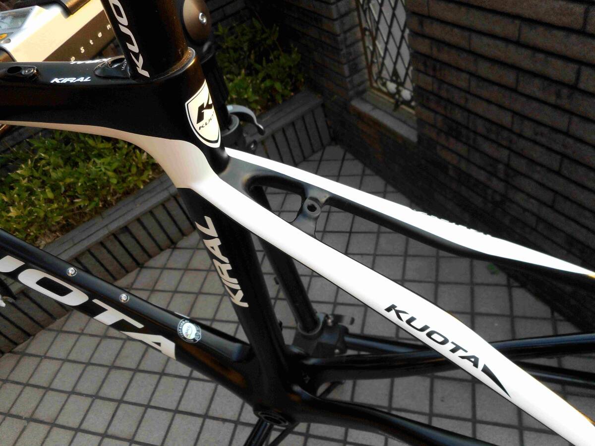 KUOTA KIRAL サイズS 中古 送料込み！ KUOTA KIRAL ロードバイク