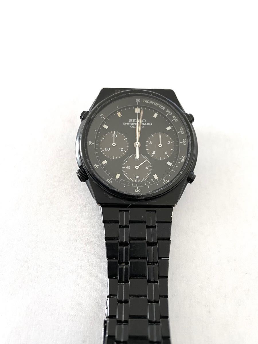 セイコー 7A28 稼働中古 クオーツクロノグラフ スピードマスター 
