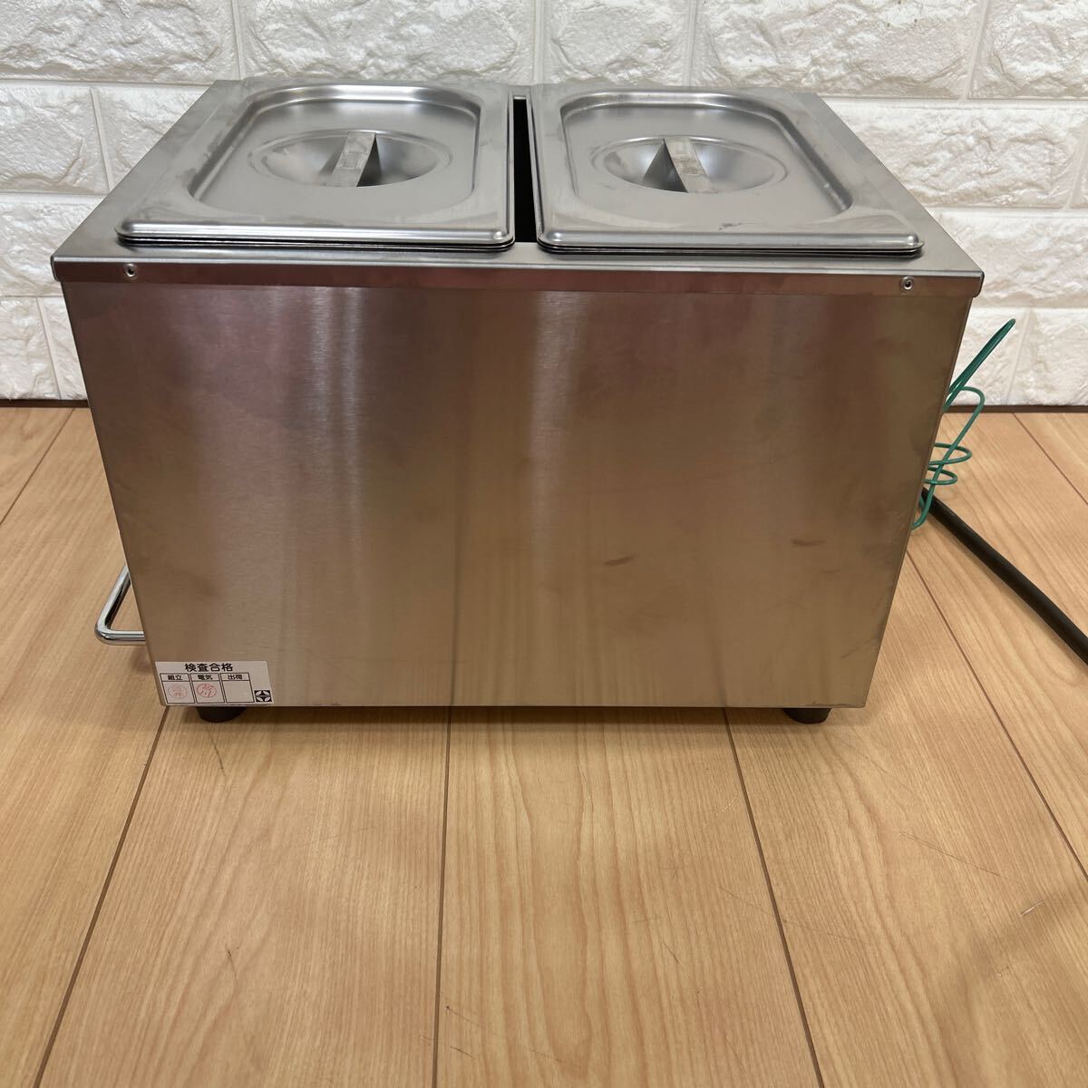 電気ミニウォーマー　ニチワ　ほぼ新品　１台 卓上電気ウォーマー ニチワ ご覧いただきありがとうございます 【公式