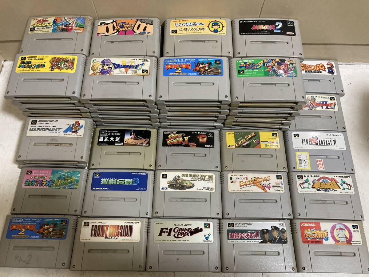 ★お得品！任天堂 SFC スーパーファミコン ゲーム140本セット★