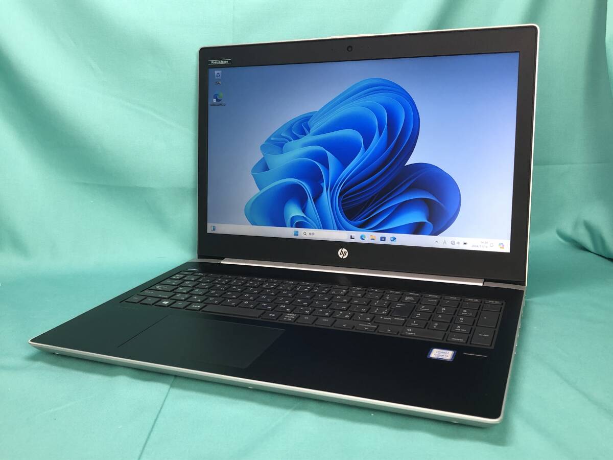 Win11Pro 64bit】HP ProBook 450 G5 Core i5-7200U 2.50GHz コアの数2