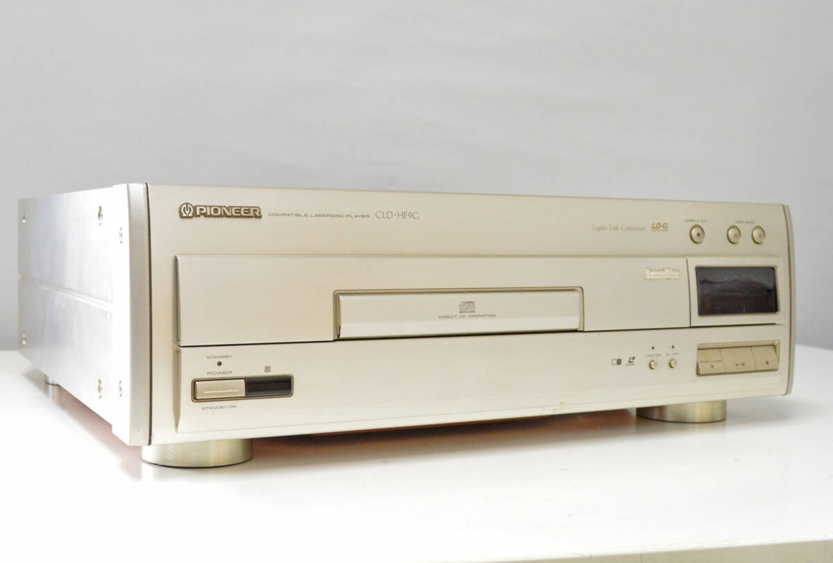ジャンク品 パイオニア 高級LDプレーヤー CLD-HF9G Pioneer レーザーディスクプレーヤー ys913