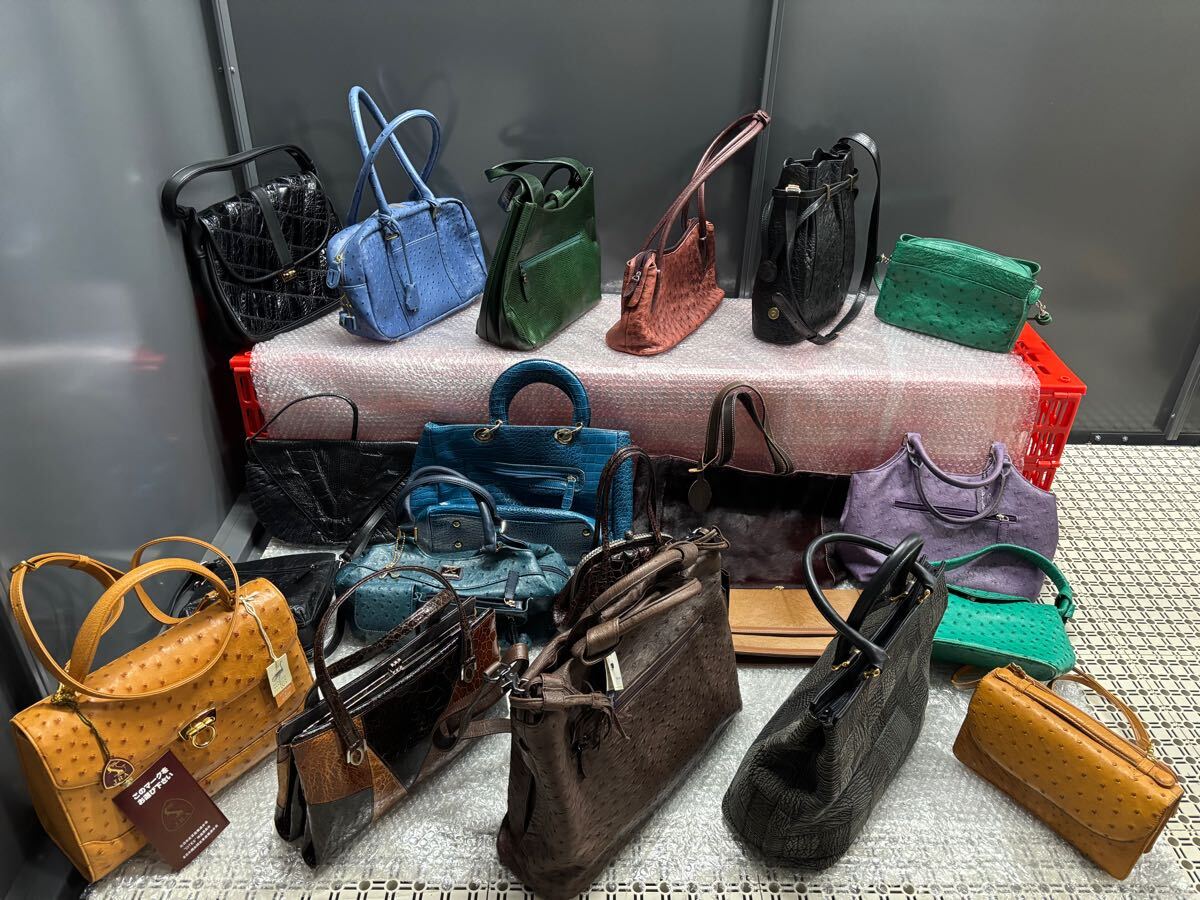 エキゾチックレザー JRA バッグ クロコダイル 20点 バッグまとめ 等 