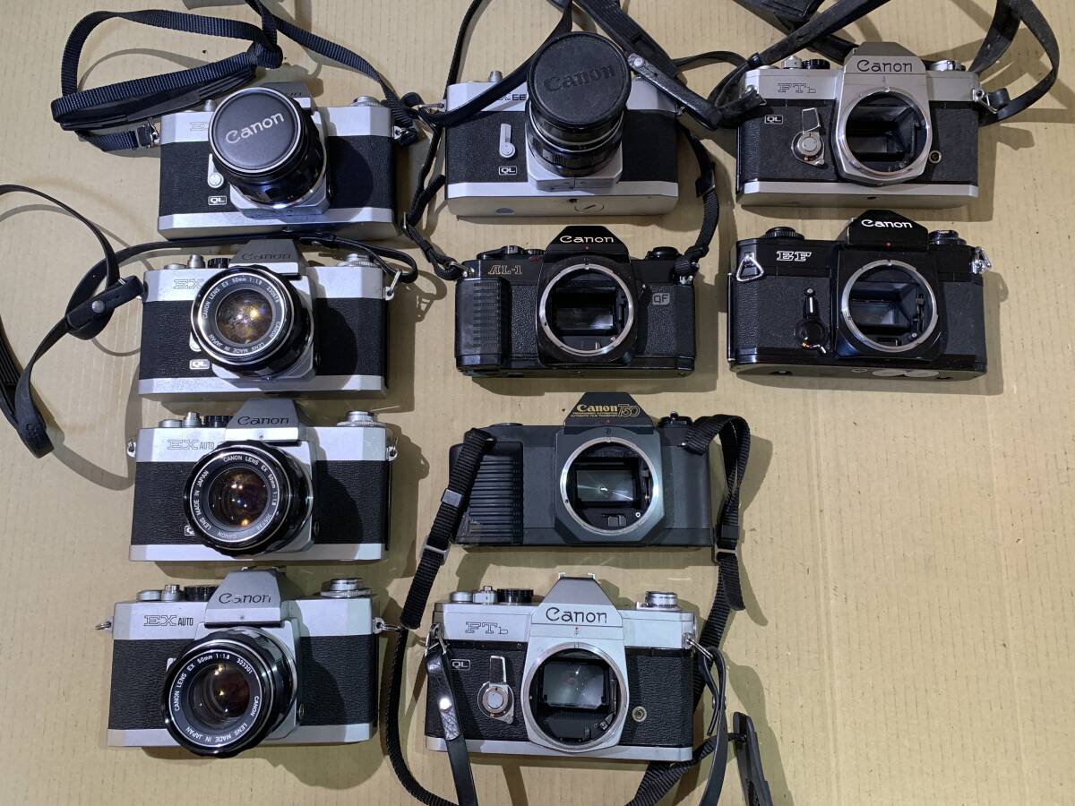 キャノン Canon EF/FTb/EX AUTO/大量 フィルムカメラ 動作未確認