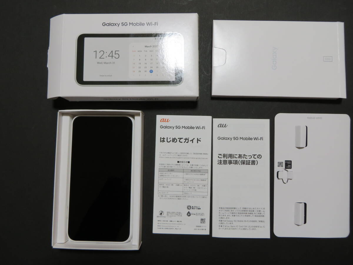 Galaxy 5G Mobile Wi-Fi SCR01 SIMフリー 送料 無料