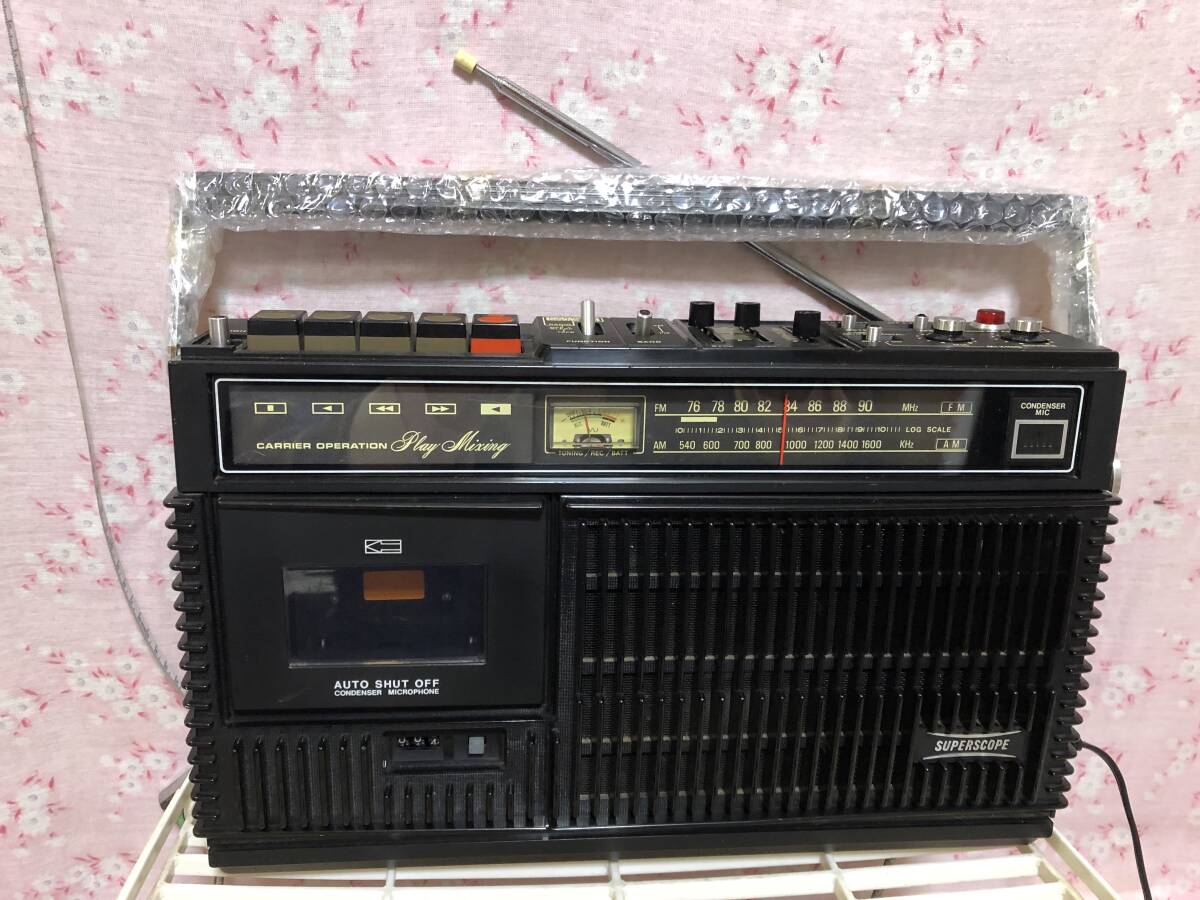 Marantz Recorder Cassette Superscope CR-1000 Portable 0 -cr Band