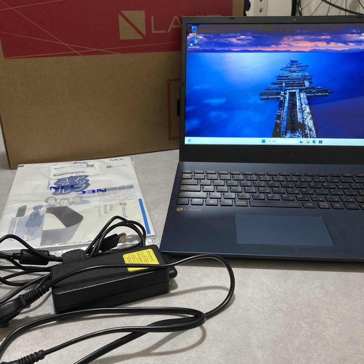 N15 LAVIE 15.6型ワイド N1585 NEC - Lavie 2023年モデルの実機 