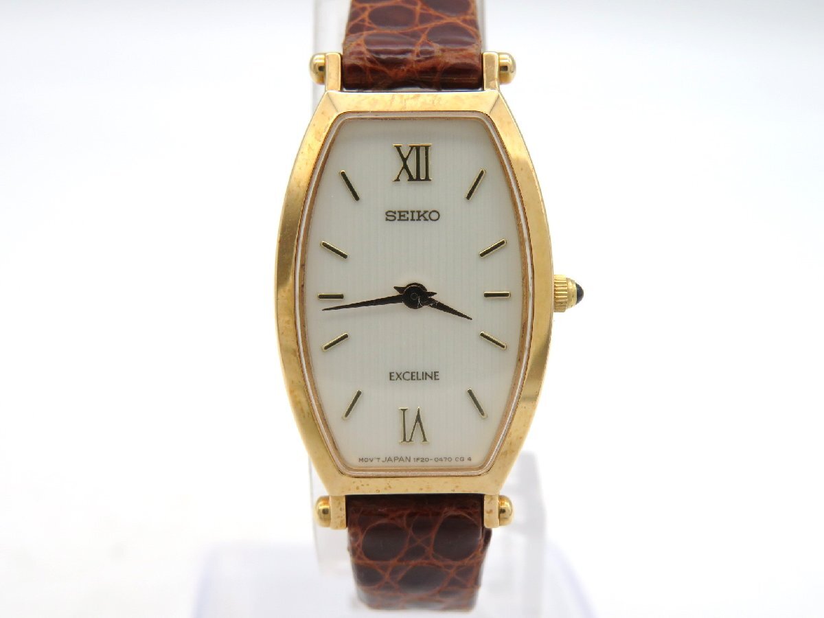 エクセリーヌ セイコー SEIKO EXCELINE 1F20-0AW0が買取入荷いたしまし 