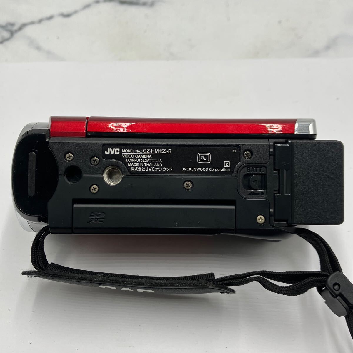 JVC GZ-HM155-R レッド 60x ビデオカメラ