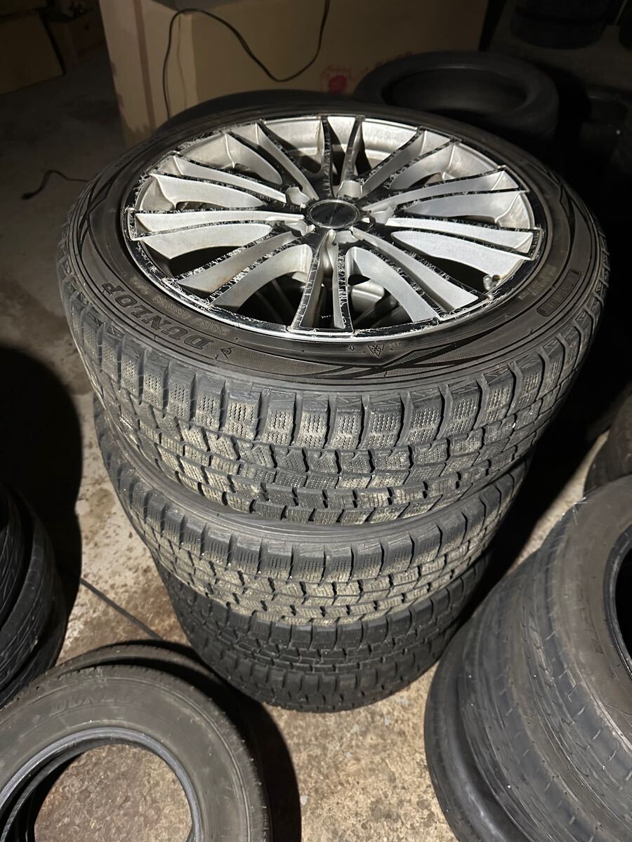 235/45R18 スタッドレス アルミホイールセット 5穴 自動車、オートバイ