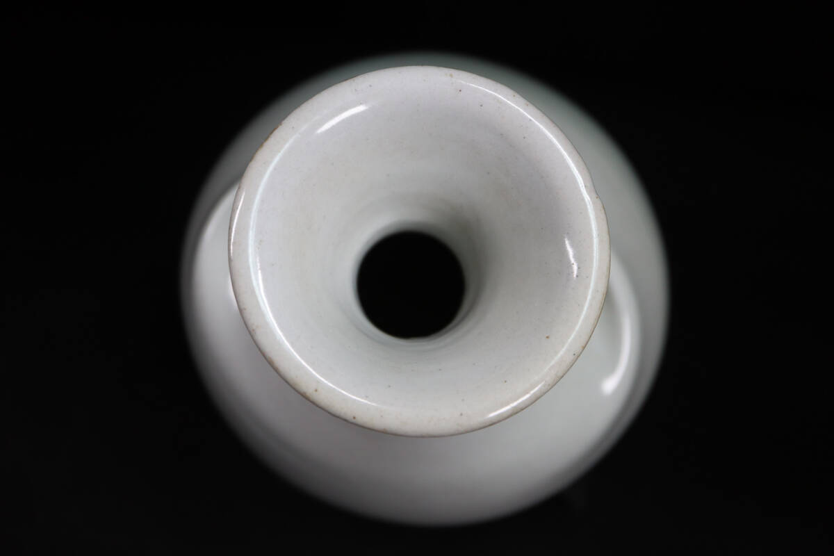 ◇雅◇ 李朝時代 朝鮮美術 李朝 李朝白磁 花瓶 壺 高さ25cm/2280g 高麗