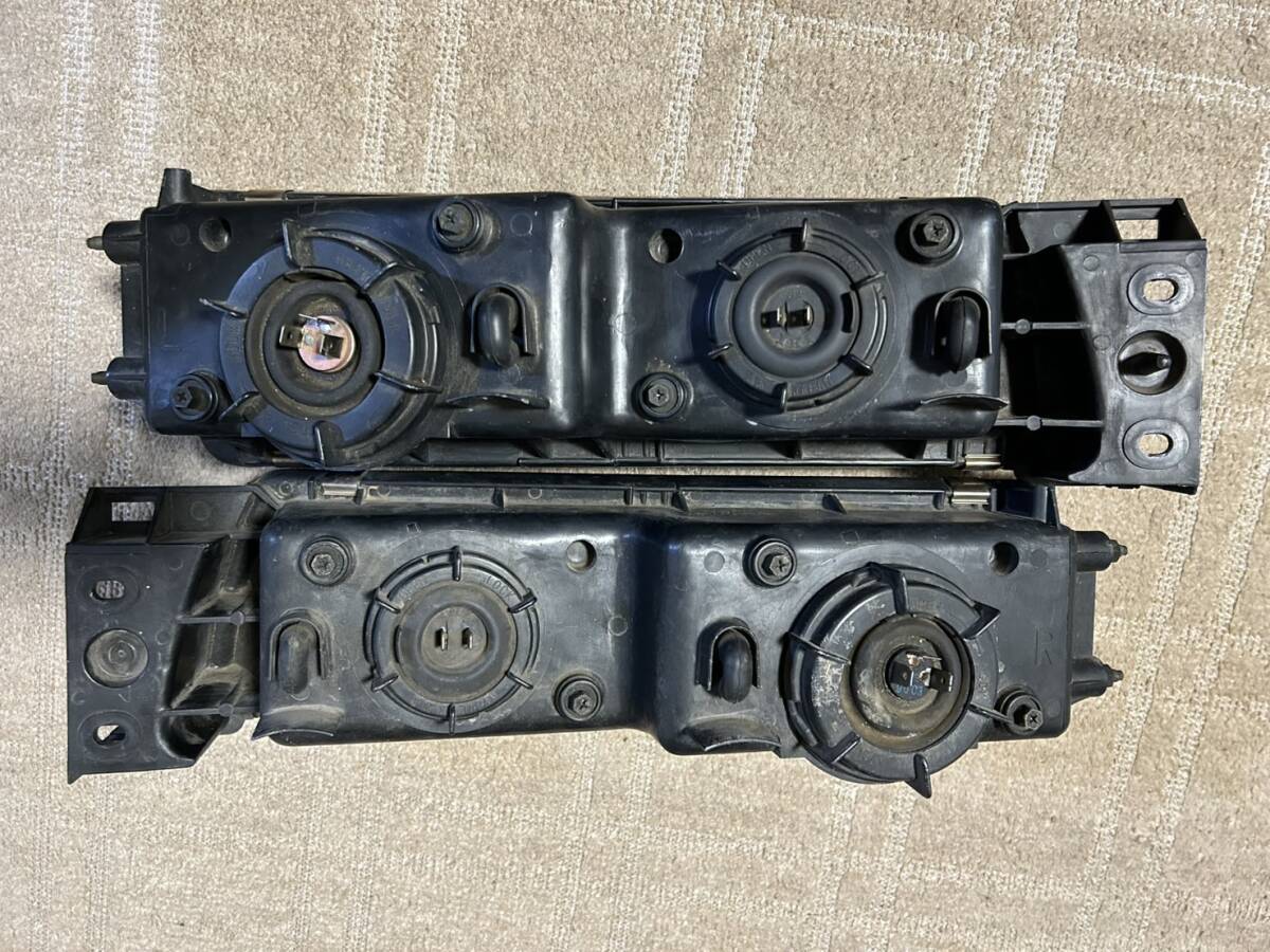 S13シルビア_角目ヘッドライト左右セット_NISSAN純正 シルビア ヘッド