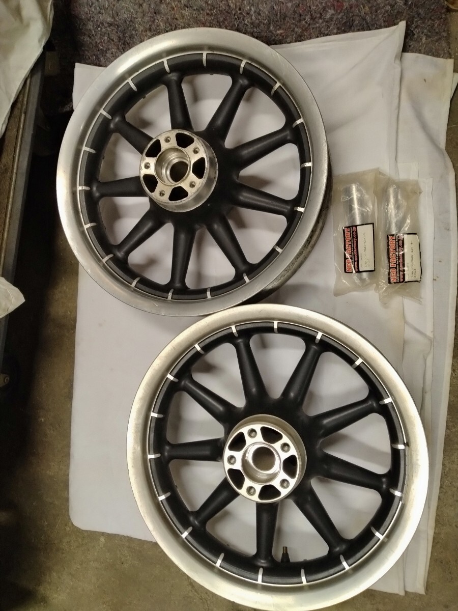 Twincam用16inchキャストホイールをEVO FLSTCにコンバート