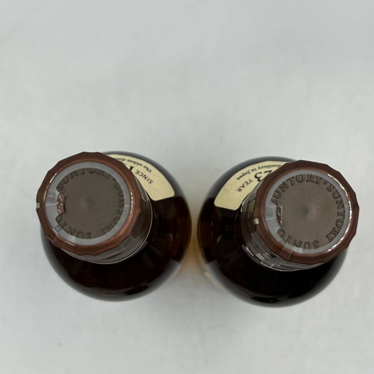 B1643★未開栓 サントリー シングルモルト ウイスキー 山崎 ベビーボトル 2本 まとめ商品・酒 容量 180ml アルコール 43% 700ml サントリー 未開栓 並行品 43° 0